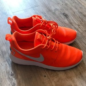 Bright Orange Nike Shoes